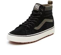 Vans Baskets montantes unisexes, noir/vert, 41 EU