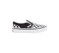 Vans Chaussures Classic Slip-On GEO Check – Noir/Blanc – Taille 33 Enfant Fille