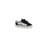 Vans Baskets basses enfant Old Skool V GEO CHECK BLACK in Noir 23 1/2
