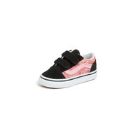 VANS Baskets 'Old Skool Hook And Loop' beige / rose / noir, Taille 22