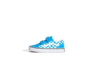 VANS Baskets 'Old Skool Hook And Loop' bleu clair / blanc, Taille 32