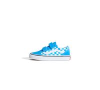 VANS Baskets 'Old Skool Hook And Loop' bleu clair / blanc, Taille 34