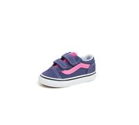 VANS Baskets 'Old Skool Hook And Loop' marine / rose clair, Taille 20