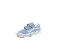VANS Baskets 'Old Skool Hook And Loopheart' bleu / blanc, Taille 34