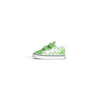 Baskets Vans Old Skool Sidestripe vert blanc bébé - 39