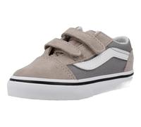 Vans Baskets Old Skool V CRW85T1 Grises pour Enfants, déchirées 25.5