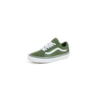 VANS Baskets 'Old Skool' vert foncé / blanc, Taille 35