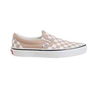 Vans - Baskets Slip-On à Carreaux en Taupe Chaud - Femme - Chaussures - Beige - Taille: 42 EU