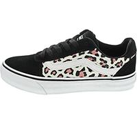 Vans Baskets Ward Deluxe pour Femme, Rosace Léopard Blanc, 36.5 EU