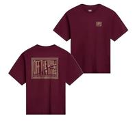 Vans Bloomed 66 SS Crew Tee-b T-Shirt, Rouge, S Homme