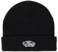 Vans Bonnet Classique à Manchettes, Noir, Taille Unique
