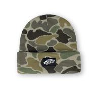 Vans - Bonnet Classique à Revers Haut Vert Camo Unisexe - unisex - Accessoires - Multicolore - Taille: ONE Size