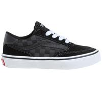Vans Brooklyn Ls Basket, Checkerboard Black/Asphalt, 35 EU