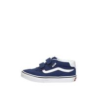 Vans Brooklyn Mid V Basket, Bleu Marine véritable, 35 EU
