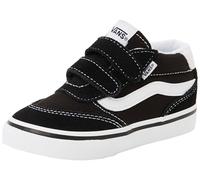 Vans Brooklyn Mid V Baskets Unisexes pour garçon Noir/Blanc Pointure 38, Noir/Blanc, 32.5 EU