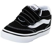 Vans Brooklyn Mid V Baskets Unisexes pour garçon Noir/Blanc Pointure 42, Noir/Blanc, 25.5 EU