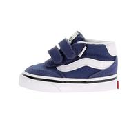 Vans Brooklyn Mid VSneaker Unisexe pour Enfant, Bleu Marine véritable, 7 UK Child