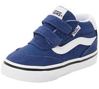 Vans Brooklyn Mid VSneaker Unisexe pour Enfant, Bleu Marine véritable, 8.5 UK Child