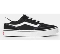 Vans Mixte enfant Brooklyn Ls Basket, SUEDE/CANVAS Black/White, 39 EU