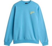 Vans Brush Script Ii Loose Ft Crew Heritage Blue Taille: M | Pulls Outlet | Homme | Bleu
