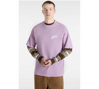 Vans Brush Script Loose Ss Lavender Mist Taille: XL | T-shirts avec imprimés Outlet | Homme