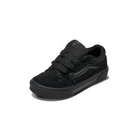 Vans Caldrone, Basket Unisexe Enfants, Suede/Mesh Black/Black,