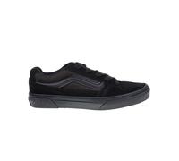 Vans Caldrone, Basket Unisexe Enfants, Suede/Mesh Black/Black,