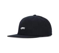 Vans - Casquette à visière plate noire/blanche broderie skate - Homme - Accessoires - Noir - Taille: ONE Size