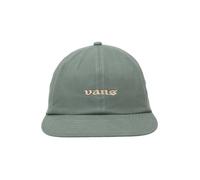 VANS Casquette 'Cushman Jockey' beige / vert, Taille 55-60