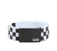 VANS Ceinture unisexe originale classique Taille unique réglable à glissière - 125 cm, Noir blanc Checker, Taille Unique