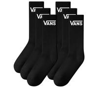 Vans Chaussettes Classic Crew Noir Taille 38-42 (6 paires)