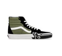 Vans - Chaussure Flame High-Top avec Rayures Iconiques - Homme - Chaussures - Vert - Taille: 41 EU