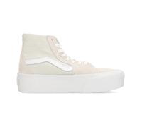 Vans - Chaussure Grise à Lacets High-Top - Femme - Chaussures - Gris - Taille: 38 1/2 EU