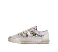 Vans - Chaussure Premium Old Skool 36 - Femme - Chaussures - Gris - Taille: 36 EU