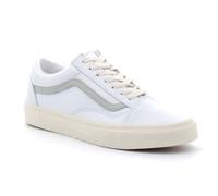 Vans - Chaussures Basses À Lacets En Cuir Pour Femme Old Skool - Gris - 36 Gris