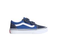 Chaussures Vans Old Skool V bleu foncé blanc enfant - 29