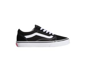 Vans - Chaussures de skate basses - Old Skool Black/White - Taille Enfant 38 - Noir Noir 38