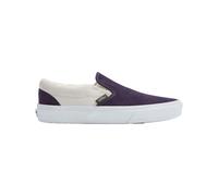 Vans - Chaussures de skate - Classic Slip-On Sherpa Multi en Cuir - Taille 37 - Navy Navy 37