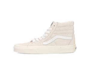 Vans - Chaussures de Skate Hautes en Daim Blanc - Homme - Chaussures - Beige - Taille: 36 EU