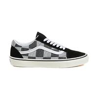 Vans Chaussures Old Skool Vn000d5nbma1 Baskets Homme Cuir Et Tissu Noir, Noir , 44 EU