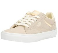 Vans Chaussures Seldan pour Femme | Baskets rétro inspirées du Tennis pour la Mode, Le Travail et Le Quotidien, Glaçage au Citron en Daim Poilu, 38.5 EU