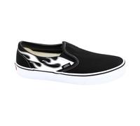 Vans - Chaussures Slip-On en Toile Semelle en Caoutchouc - Homme - Chaussures - Noir - Taille: 41 EU