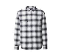 VANS Chemise 'LAWSON' noir / noir chiné / blanc, Taille L