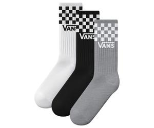 Vans - Classic Check Crew - Chaussettes multifonctions - EU 42-47 - black / white