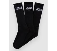 Chaussettes Vans Classic Crew noir blanc 3 paires - XL