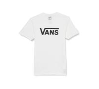 Vans Classic Drop V SS Crew Tee-B, Blanc et Noir, S