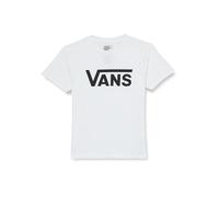 Vans T-Shirt Classique Drop V SS Crew Tee-b pour garçon, Blanc/Noir, 10-12 Ans, Blanc/Noir, 10-12 Ans