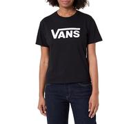 Vans Classic Drop V SS Crew Tee-b T-Shirt, Noir/Blanc, 8-10 Ans Garçon