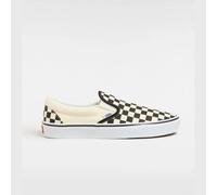 Vans Baskets UA Classic Slip-On Noir et blanc à damier/Blanc Taille 39