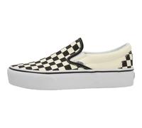 Vans Baskets Femme Classic Slip-On Platform Noir (Black and White Checker/White BWW) 40,5 EU